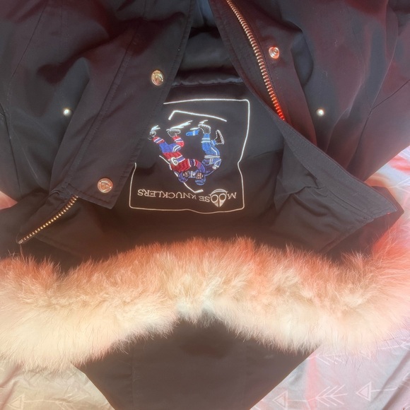 Moose Knuckles Boys Medium Coat - Picture 5 of 7